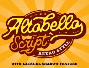 Altobello Script font