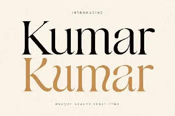 Kumar font