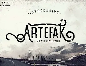 Artefak font