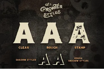 Pronter font