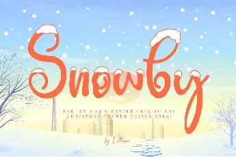 Snowby font