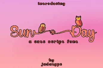 Sun Day font