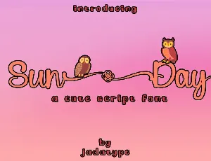 Sun Day font