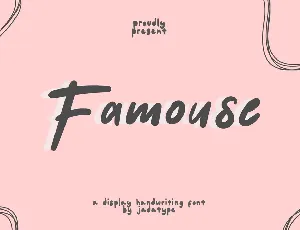 Famouse font