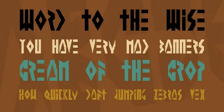 Altering The Future font