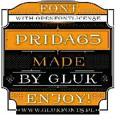 Prida65 font