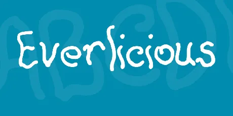 Everlicious font