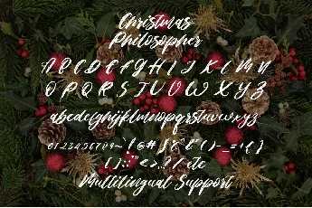 Christmas Philosopher font