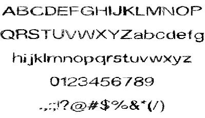 CF Marie Eve font