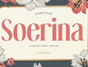 Soerina font