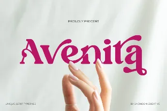 Avenita font