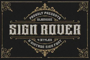 Sign Rover font