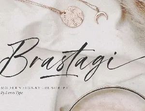 Brastagi font