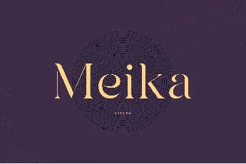 Meika font