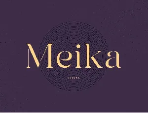Meika font