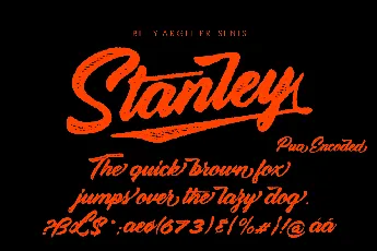 Stanley Roots Personal Use font