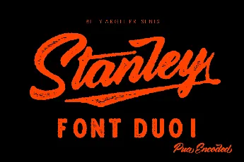 Stanley Roots Personal Use font