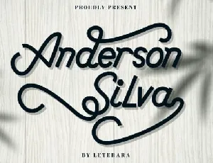 Anderson Silva font