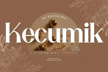 Kecumik font