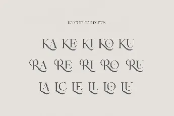 Rusilla Serif font