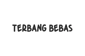 Terbang Bebas font