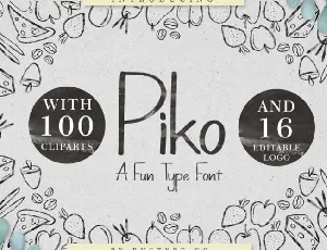 Piko A Fun Type font