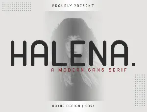 Halena - Personal Use font
