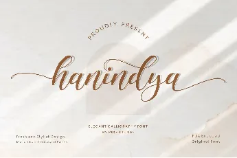 Hanindya font