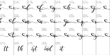 Hanindya font