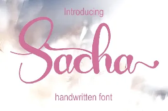 Sacha font