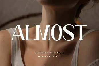 Almost font