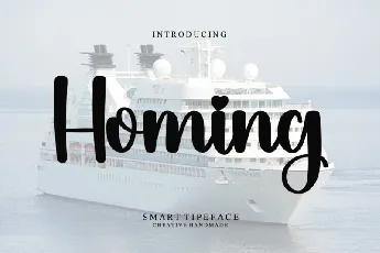 Homing Script Typeface font