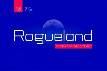 Rogueland Sans Serif font