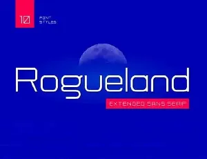 Rogueland Sans Serif font