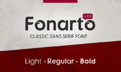 Fonarto v.2.0 Sans Family font