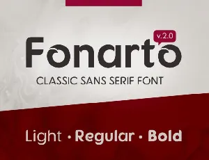 Fonarto v.2.0 Sans Family font