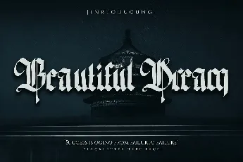 Beautiful Dream font