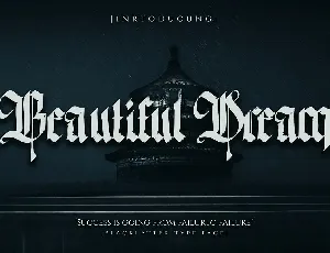 Beautiful Dream font