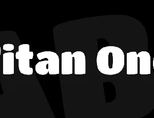 Titan One font