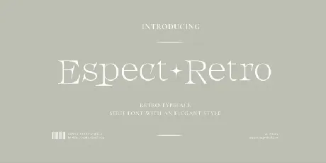 Espect Retro font