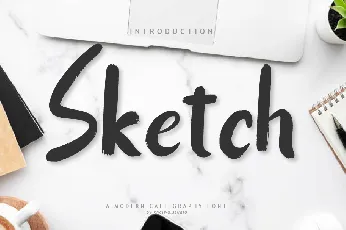 Sketch font