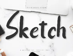 Sketch font