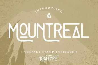 Mountreal font