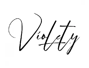 Violety font