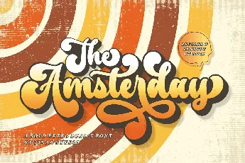 The Amsterday font