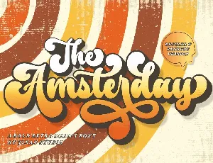 The Amsterday font