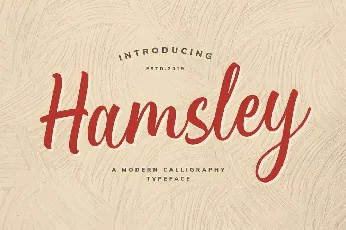 Hamsley font