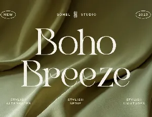 Boho Breeze font