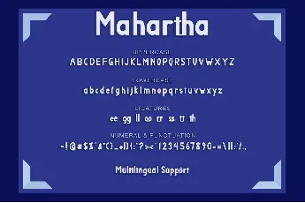 Mahartha font