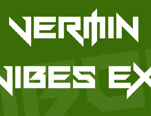 Vermin Vibes eX font